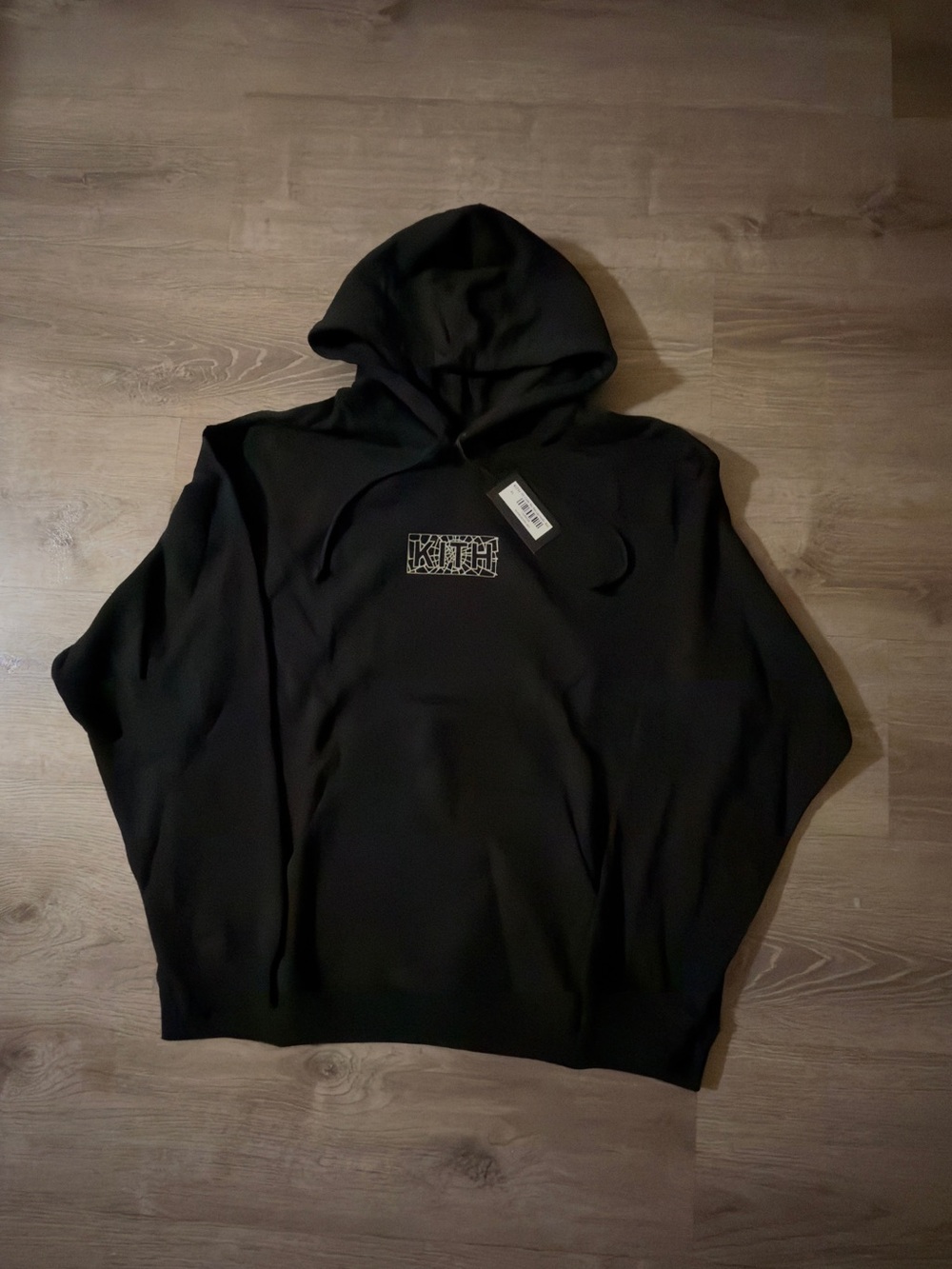 KithxSpider Man Pullover Hoodie with Chest Web Logo